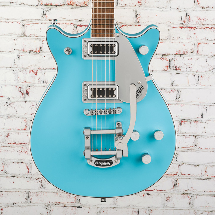 Gretsch G5232T Electromatic Double Jet FT with Bigsby, Laurel Fingerboard, Kailani Blue 
