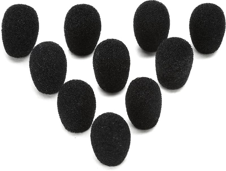 On-Stage - ASWS20B10 - Windscreens for Headset Microphones - Pack of 10