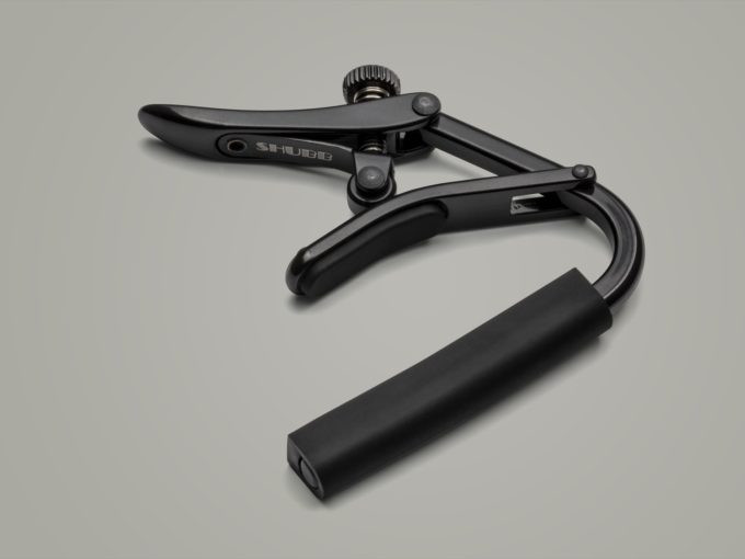 Shubb - C3K Noir Series - 12-String Guitar Capo - Black Chrome