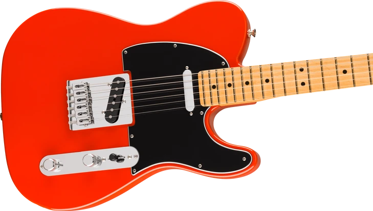 Fender Player II Telecaster, Maple Fingerboard, Coral Red