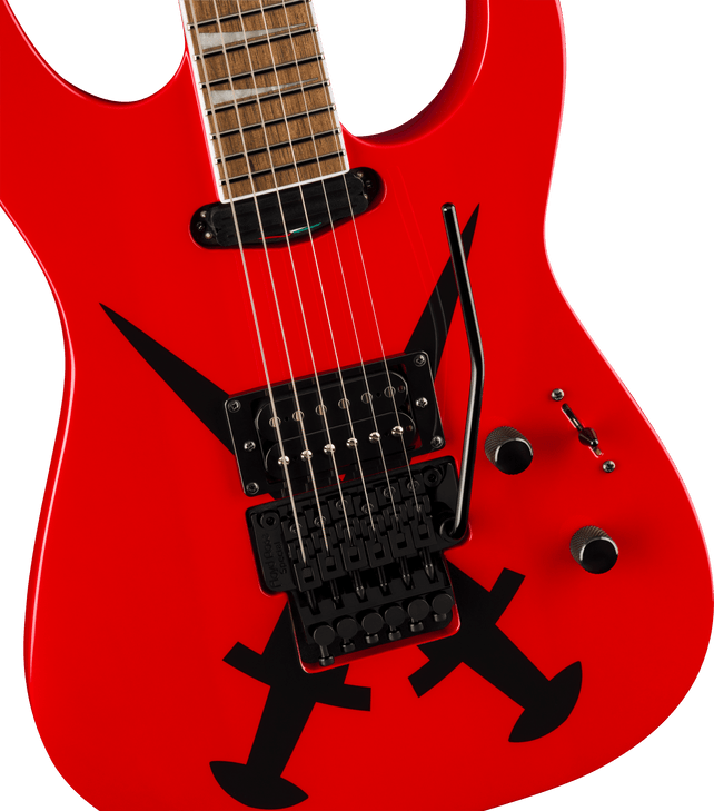 Jackson - Limited Edition X Series Soloist™ - Electric Guitar - SL1A DX - Red Cross Daggers
