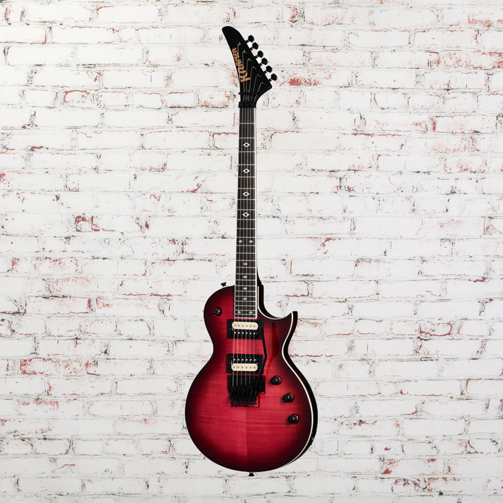Kramer - Assault Figured - Electric Guitar - Magenta Perimeter - with  Premium Gig Bag