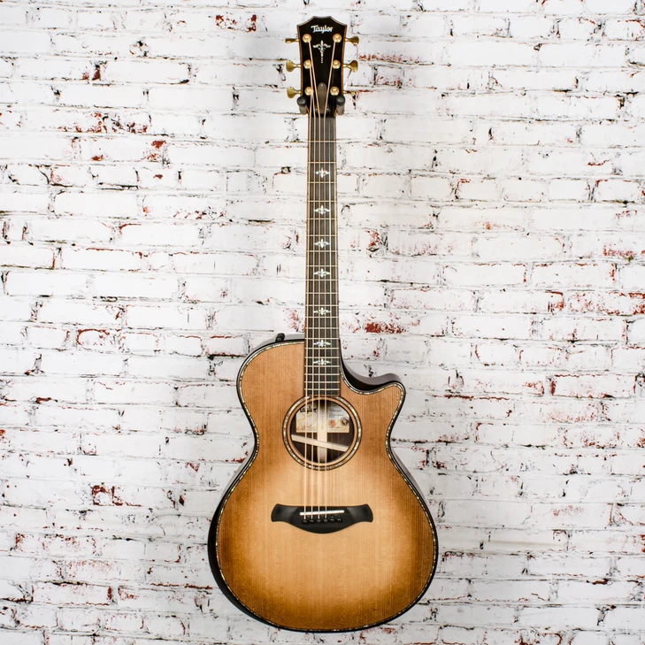 Taylor - 912ce Builders Edition - Acoustic-Electric Guitar - Wild Honey Burst - w/ Taylor Deluxe Hardshell Brown Case - x4064 USED