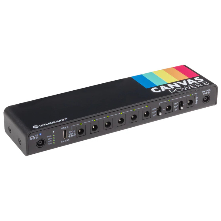 Walrus Audio - 900-1088US - Canvas 8 Pedal Power Supply