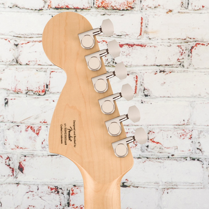 Squier - Affinity Series Starcaster Deluxe - Semi-Hollow Electric Guitar - Laurel Fingerboard - Olympic White (0378450505)