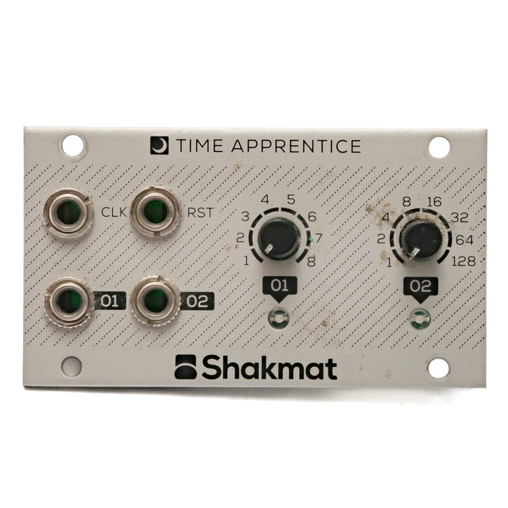 Shakmat - Time Apprentice - Dual Clock Divider Eurorack Module - x162 - USED