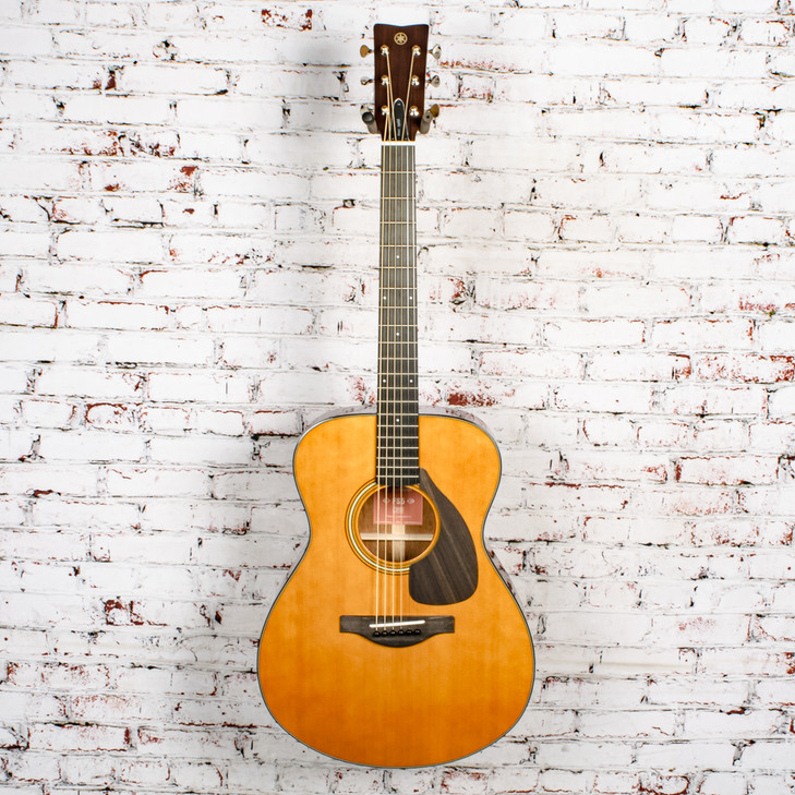 Yamaha FS5 GL Gloss Red Label Acoustic Guitar - Natural