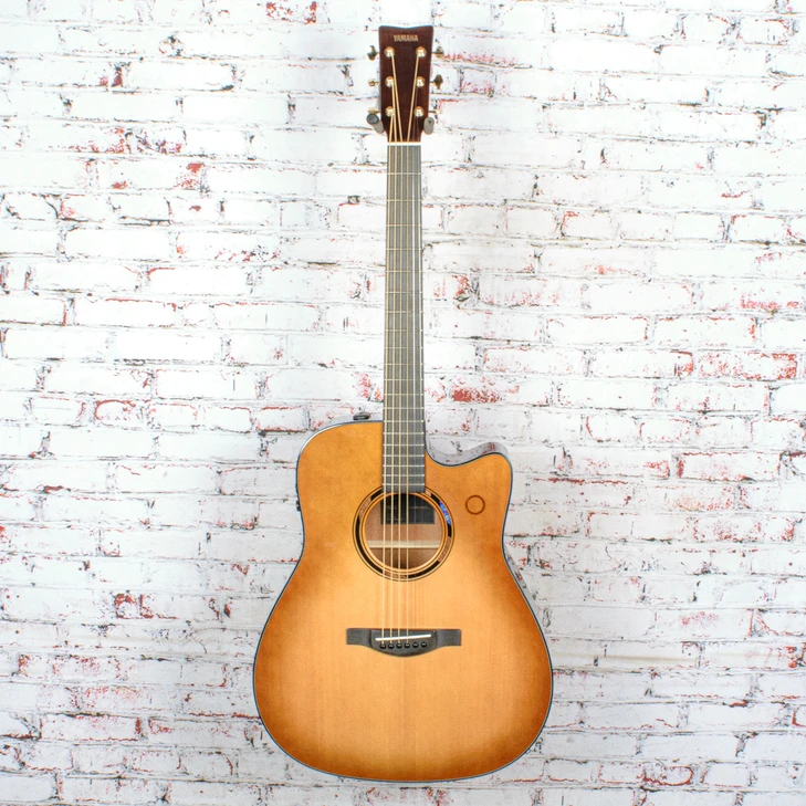 Yamaha TAG3 C TransAcoustic Dreadnought Acoustic-electric Guitar - Sand Burst