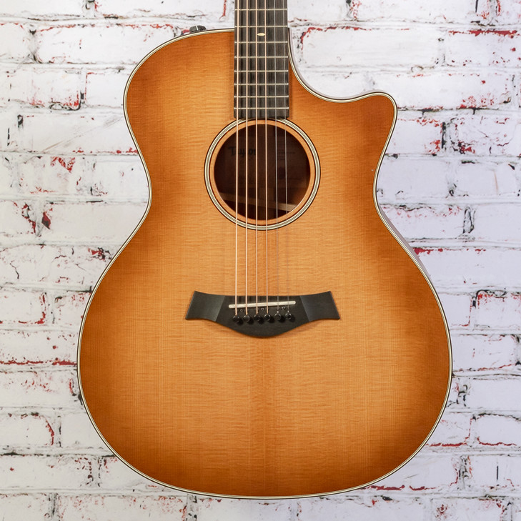 Taylor - Prototype 514ce - Acoustic-Electric Guitar - Red Iron Bark/Torrefied Sitka - Natural - w/ Hardshell Case - x1204 USED