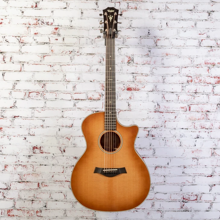 Taylor - Prototype 514ce - Acoustic-Electric Guitar - Red Iron Bark/Torrefied Sitka - Natural - w/ Hardshell Case - x1204