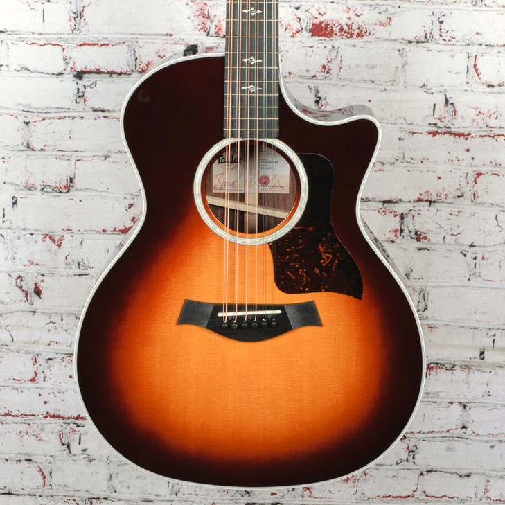 Taylor - Prototype 454ce-R - 12-String Acoustic-Electric Guitar - Tobacco Sunburst Top - Rev2 - w/ Hardshell Case - 1204044126