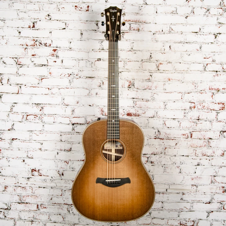 Taylor - (2024) 717e Grand Pacific Builder's Edition - Acoustic-Electric Guitar - w/ V-Class Bracing - Wild Honey Burst - w/ Taylor Deluxe Hardshell-Western Floral Case - x4068