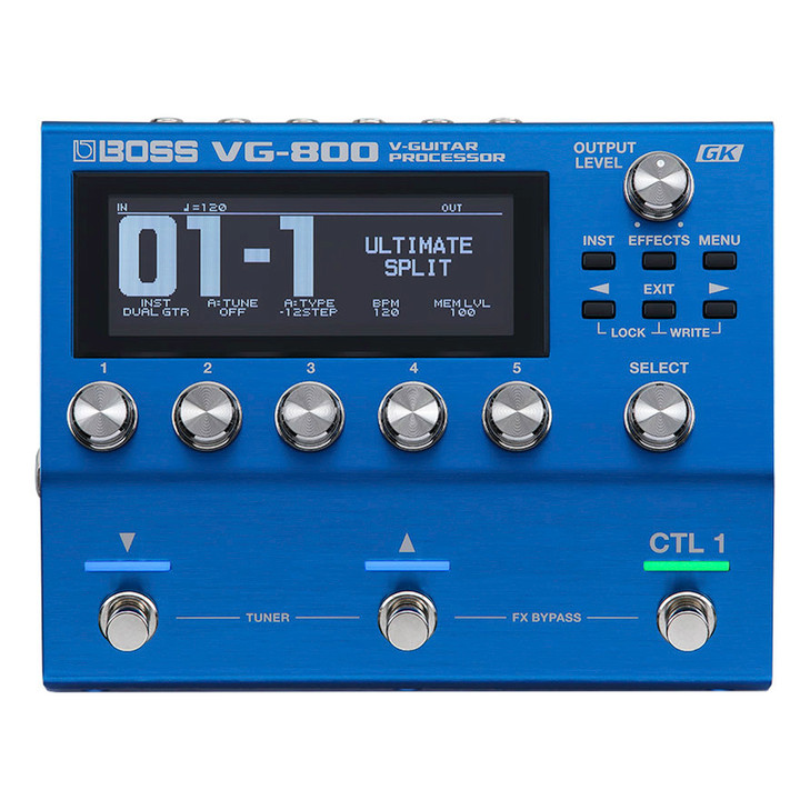Boss VG-800 V-Guitar Processor for Guitar and Bass