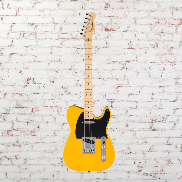 Fender - Standard Telecaster® - Electric Guitar - Maple Fingerboard - Butterscotch Blonde w/ Black Pickguard