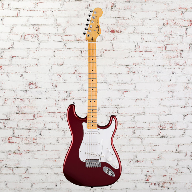 Fender Standard Strat, Maple Fingerboard, White Pickguard, Candy Cola