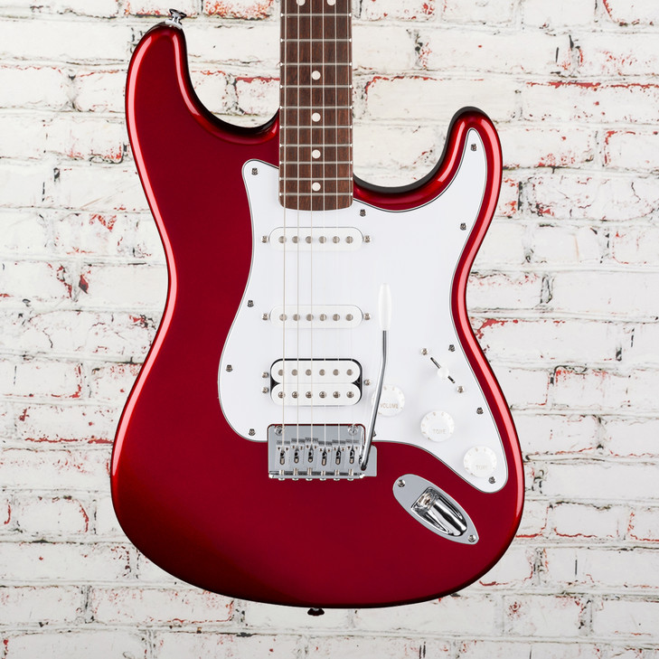Fender Standard Stratocaster HSS, Laurel Fingerboard, White Pickguard, Candy Cola