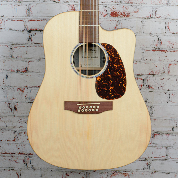 Martin - DC-X2E Brazilian - 12-String Acoustic-Electric Guitar - Natural - w/ Softshell Case  