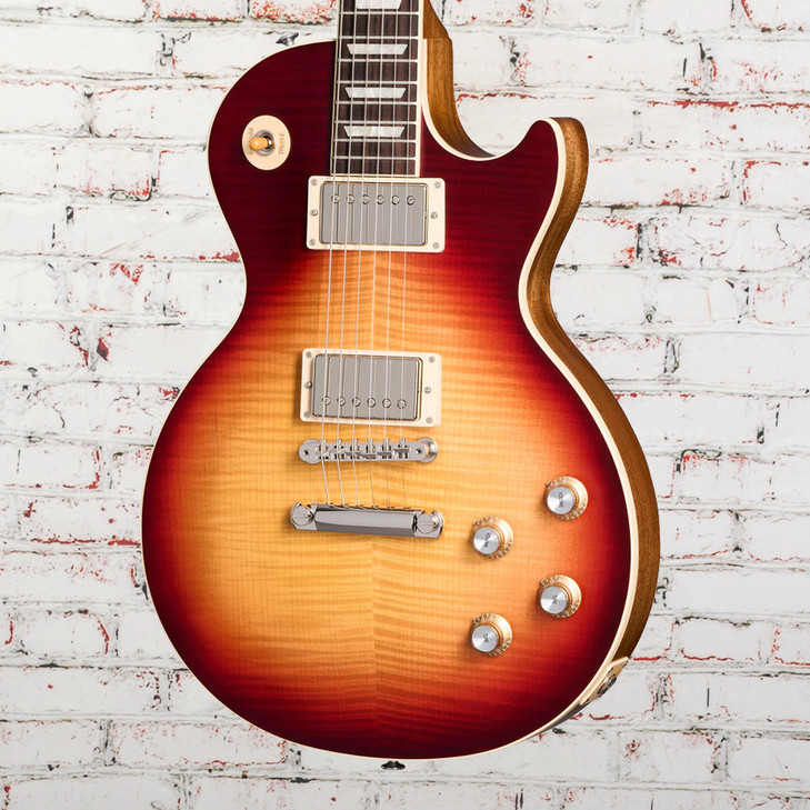 Gibson - Les Paul Standard 60s Faded - Electric Guitar - Vintage Bourbon Burst - w/ Hardshell Case