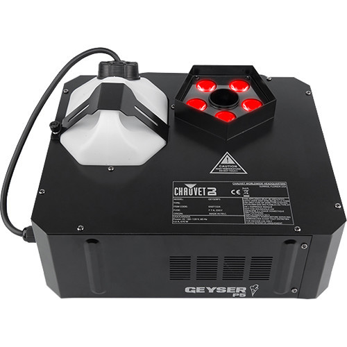 Chauvet - DJ Geyser P5 5-LED RGBA+UV - Pyrotechnic-Like Effect Fog Machine USED