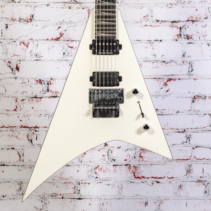 Jackson - CD24 - Pro Series Electric Guitar with Floyd Bridge - White - x0117 - USED