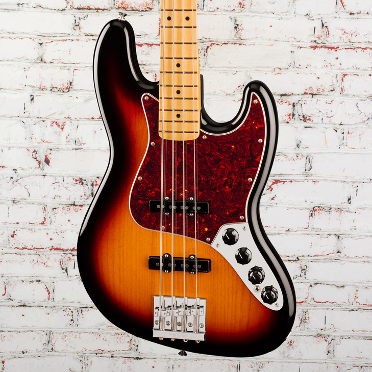 Fender Player II Modified Active Jazz Bass, Maple Fingerboard, 3 Tone Sunburst