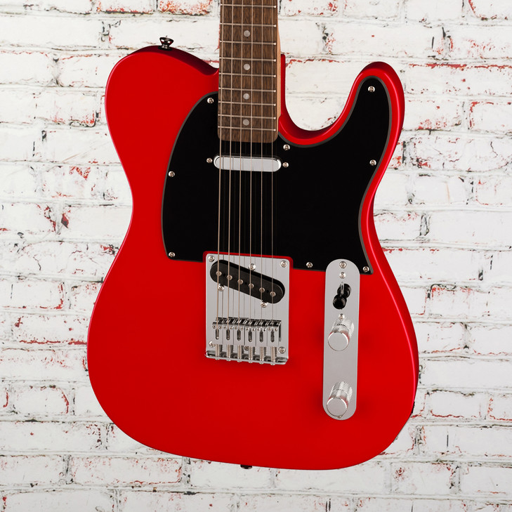 Squier Squier Sonic Telecaster, Laurel Fingerboard, Black Pickguard, Torino Red