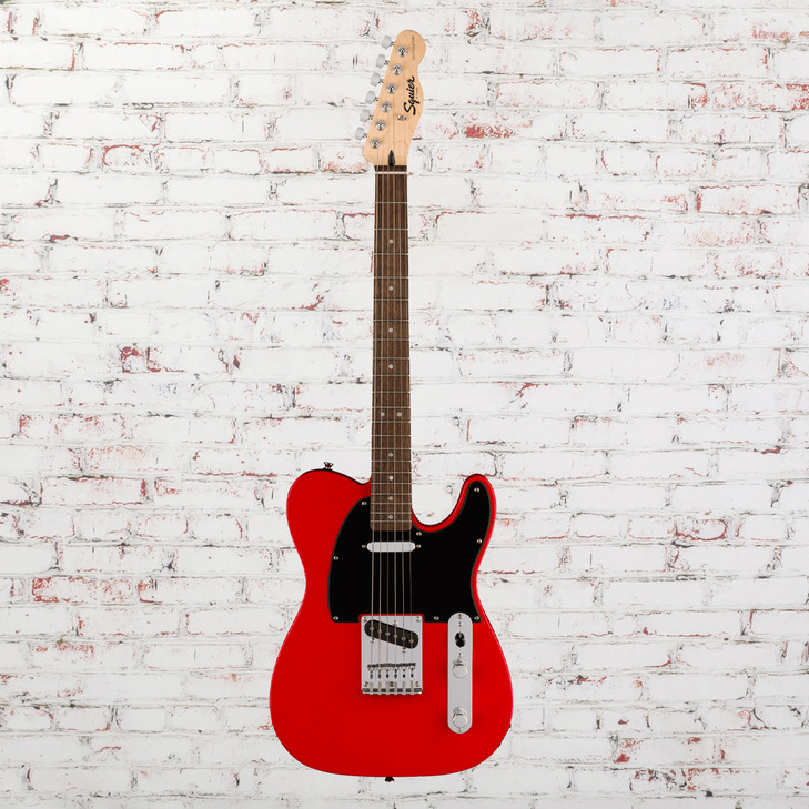 Squier - SonicÂ® TelecasterÂ® - Electric Guitar - Laurel Fingerboard - Torino Red (0373451558)