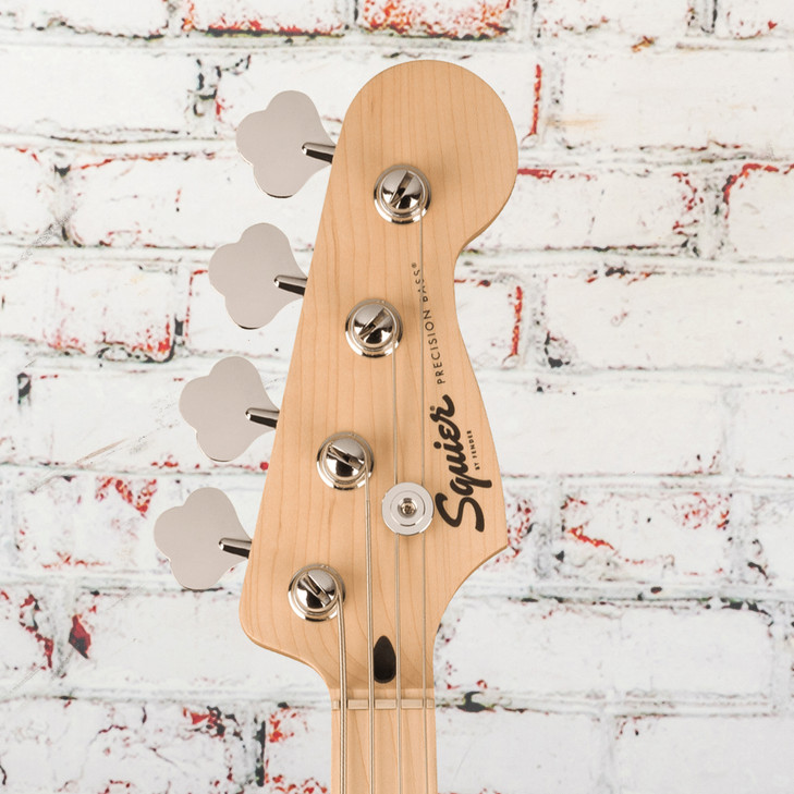 Squier - Squier Sonic - Precision Bass Guitar - Maple Fingerboard - 2-Color Sunburst with  White Pickguard (0373902503)