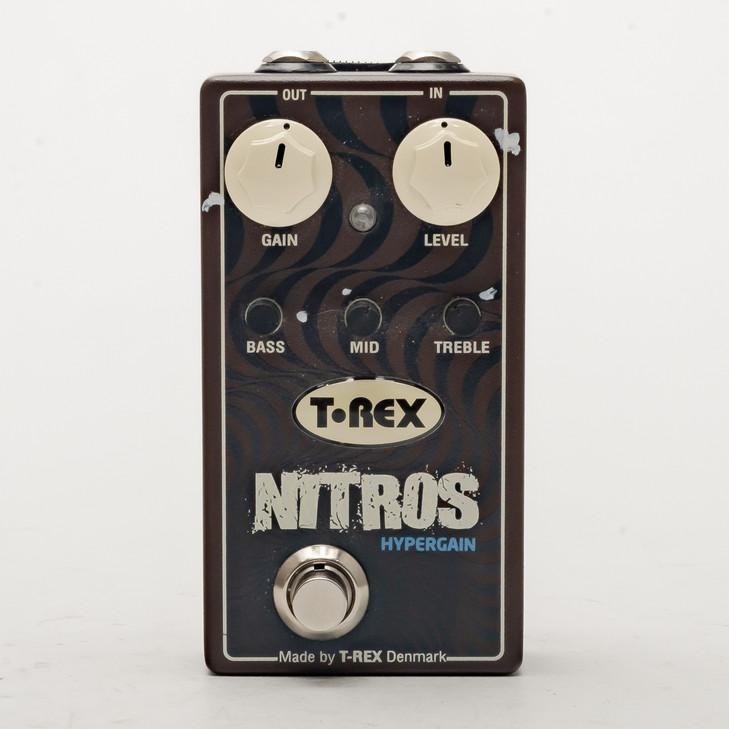 T-Rex Effects - Nitros Hypergain - Guitar Distortion Effect Pedal  -x2521 - USED