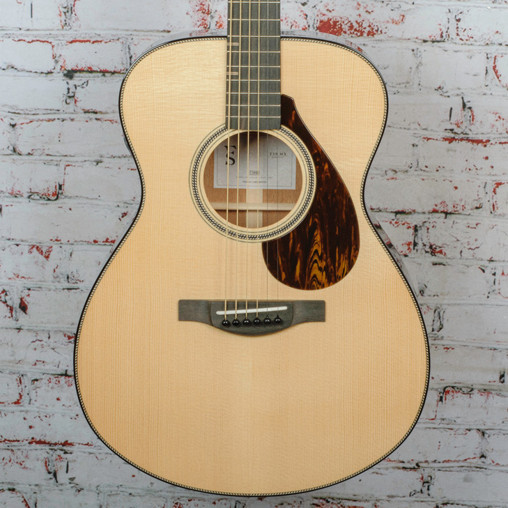 Yamaha - FS9 MX NT - Acoustic-Electric Guitar - Adirondack Spruce/African Mahogany - w/ Hardshell Case - x103A