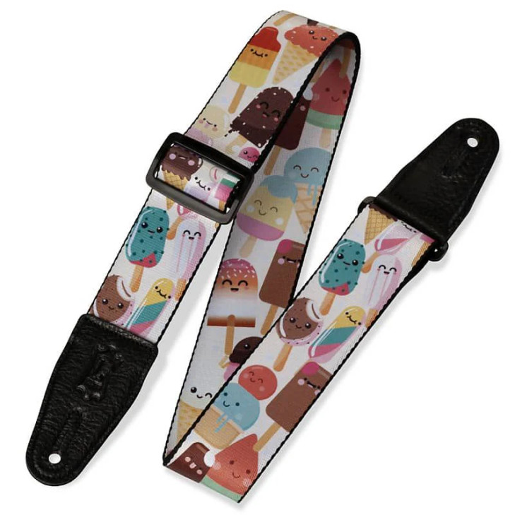 Levy's Leather's - MP2TG-004 - Tasty Grooves Series - Guitar Strap - Sweet Treats