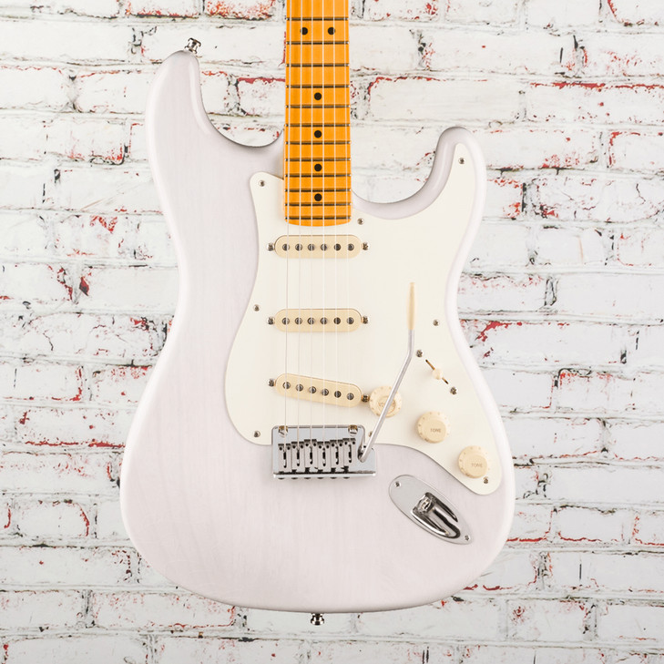 Fender American Ultra Luxe '50s Stratocaster, Maple Fingerboard, White Blonde
