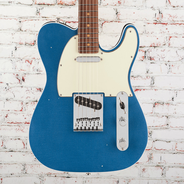 Fender American Ultra Luxe '60s Telecaster Custom, Rosewood Fingerboard, Lake Placid Blue
