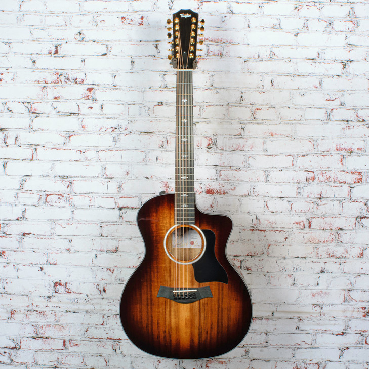Taylor - 264ce-K DLX - 12-String Acoustic-Electric Guitar - Koa/Koa - Shaded Edgeburst - w/ Hardshell Case