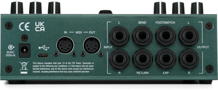 Electro-Harmonix Oceans Abyss Advanced Reverb Laboratory Pedal