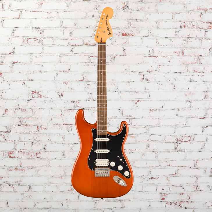 Squier Classic Vibe '70s Stratocaster HT HSS, Laurel Fingerboard, Black Pickguard, Mocha