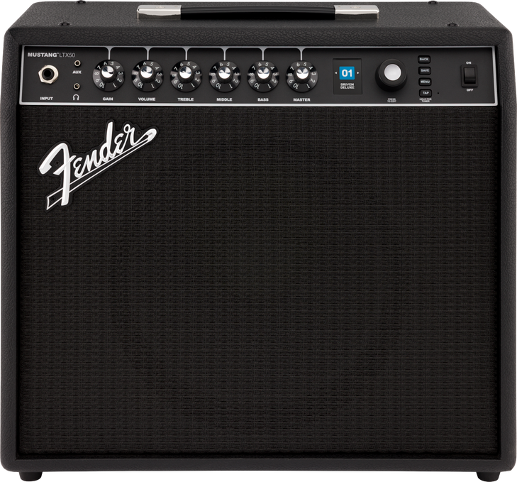 Fender - Mustang LTX50 - Combo Amplifier - Black - 120V - 50W
