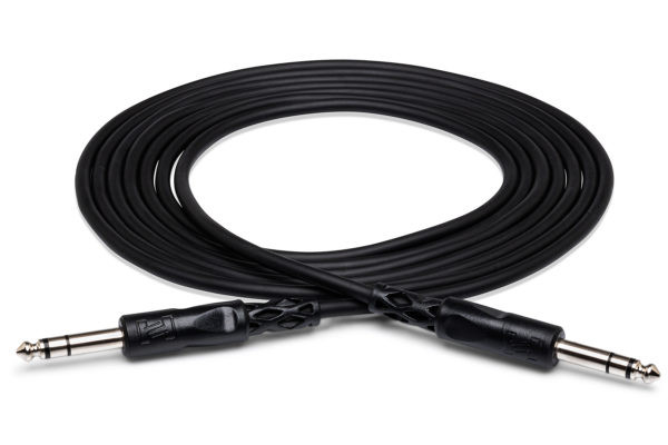 Hosa Technology - CSS-103 - Balances Interconnect Cable - 1/4 in TRS to Same - 3FT