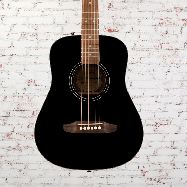 Fender - California Standard Redondo Mini with Bag - Spruce Top- Black