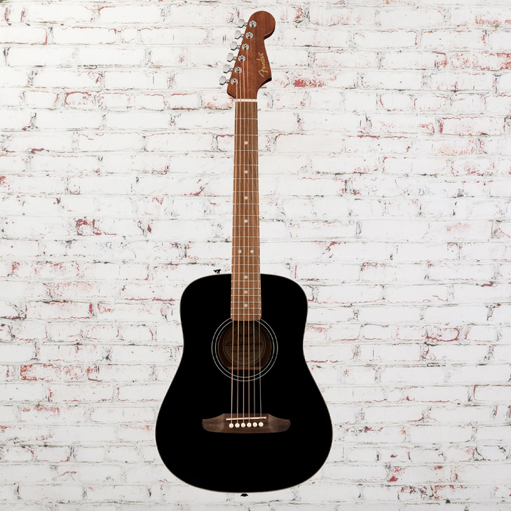 Fender - California Standard Redondo Mini with Bag - Spruce Top- Black