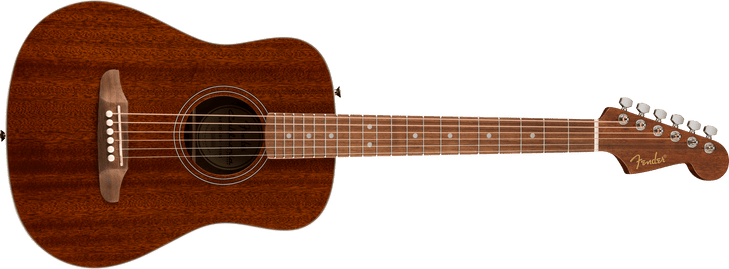 Fender - California Standard Redondo Mini - Sapele Top - Natural Sapele - w/ Gigbag