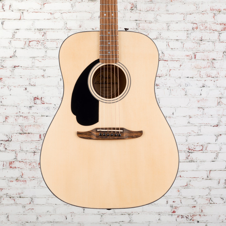 Fender California Standard Redondo Left-Handed, Spruce Top, Black Pickguard, Natural