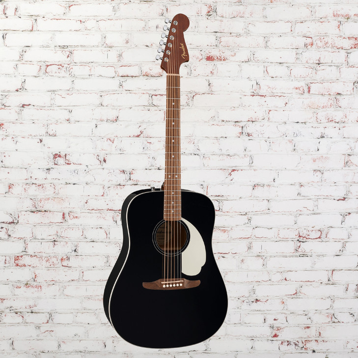 Fender California Standard Redondo, Spruce Top, Ivory Pickguard, Black