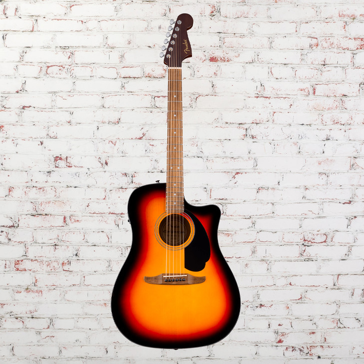 Fender California Standard Redondo CE, Spruce Top, Black Pickguard, 3-Color Sunburst