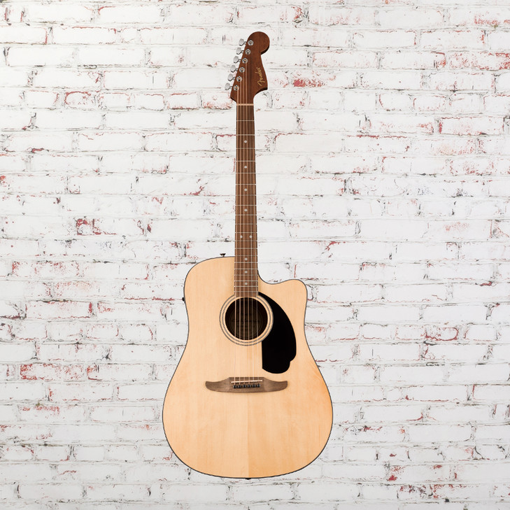 Fender California Standard Redondo CE, Spruce Top, Black Pickguard, Natural