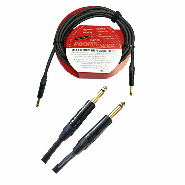 PROformance 25' USA Premium Instrument Cable