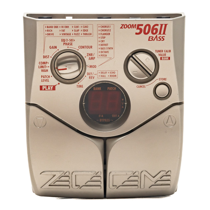 Zoom - 506II Bass Multi-Effect Pedal - x8438 - USED