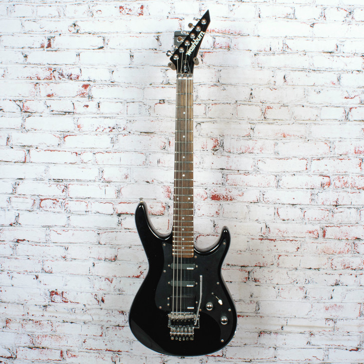 ISS88765-ST Washburn - 1990's G-2V Electric Guitar - Black - x0734 - USED