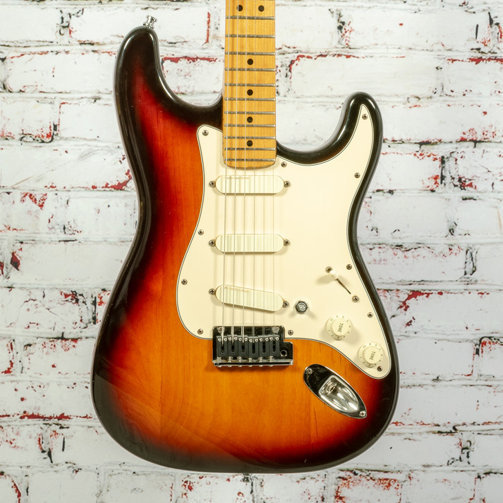 Fender - 1989 Stratocaster Plus Electric Guitar - 3 Tone Burst - w/OHSC - x0269 - VINTAGE 