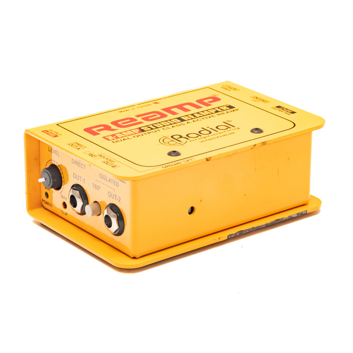 Radial Engineering - X-AMP Studio ReAmper - Dual Output Class A Active ReAmping Device - w/PS - x9237 - USED